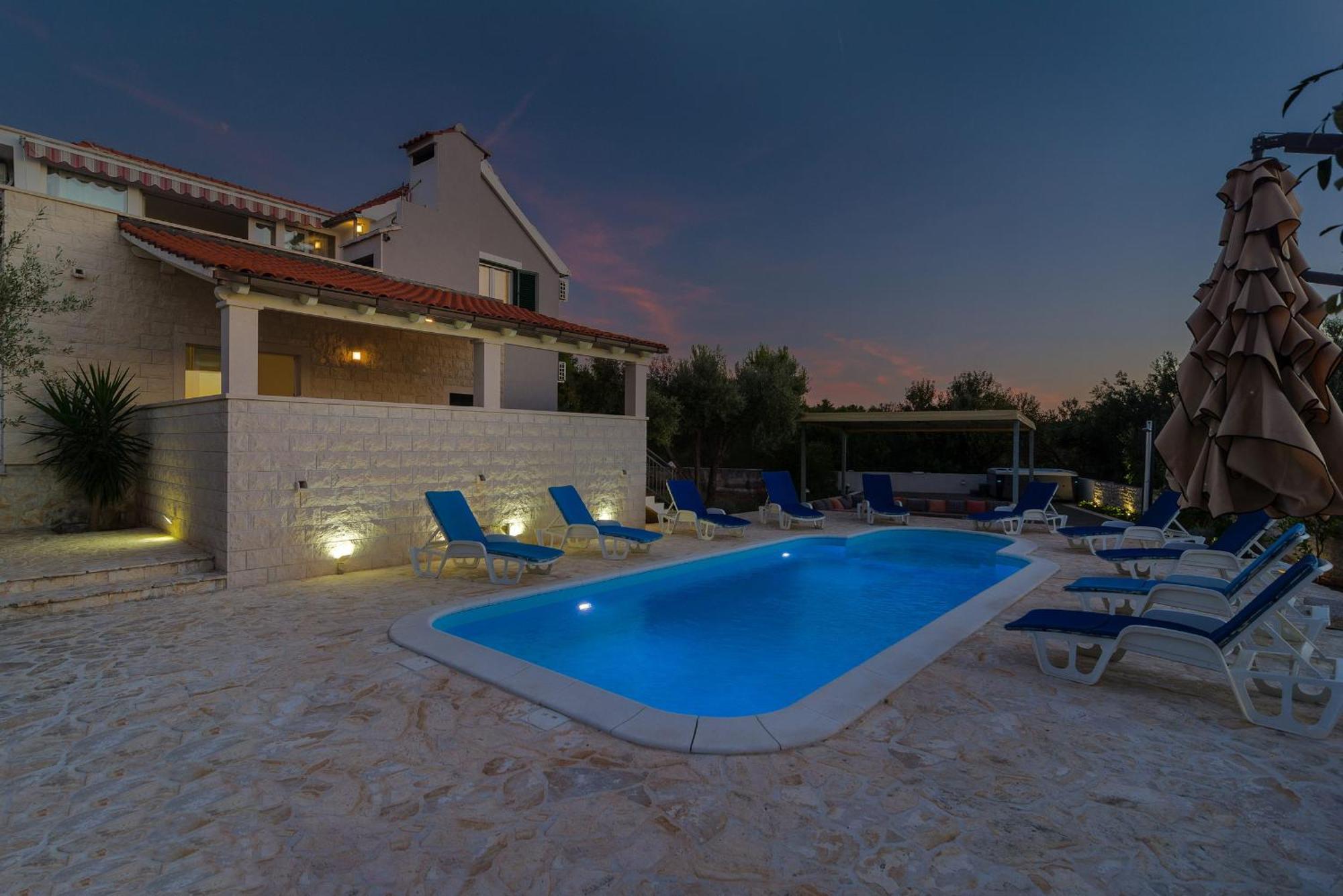 Villa Decima Milna  Kültér fotó